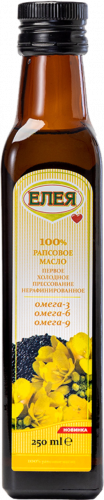 Подсолнечное масло холодного отжима "Рапсовое"